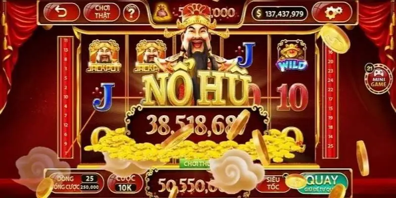 Người chơi may mắn nhận Jackpot lớn từ Nổ Hũ Thần Tài